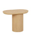 Seb Pedestal Side Table - Oak