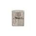 Atlas Pinnacle Side Table - Satin Grey Travertine