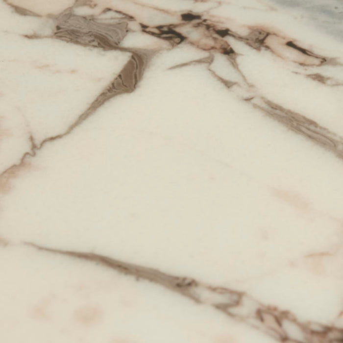 Elsie Side Table - Matt Ocean Marble - Matt Dark Oak