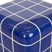 Seville Tiled Side Table 31 x 31 x 50cm - Indigo