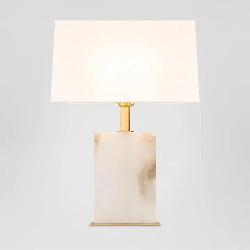 Lustra Alabaster Table Lamp - Biku Furniture & Homewares