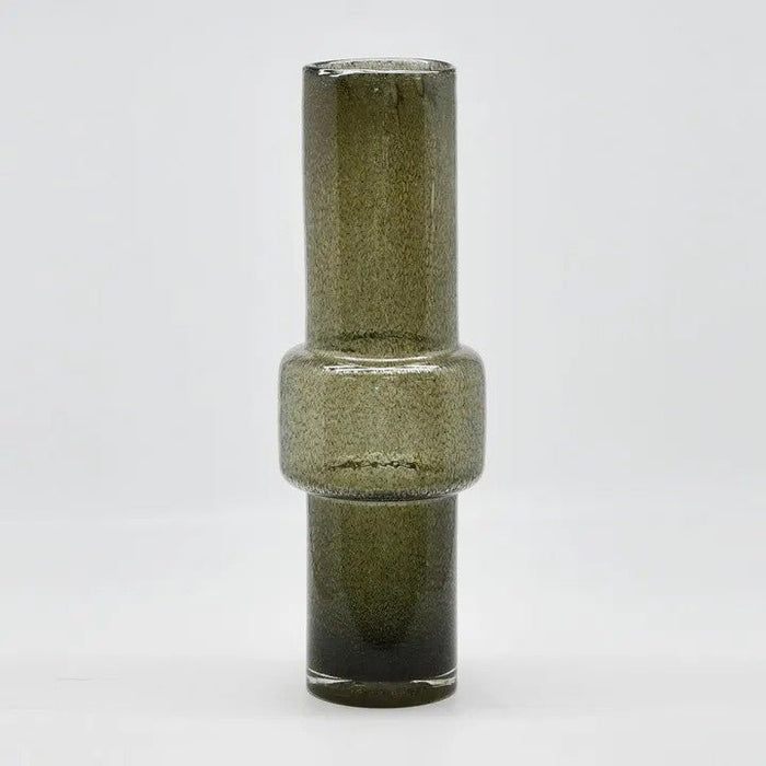 Lustra Tall Glass Vase - Biku Furniture & Homewares