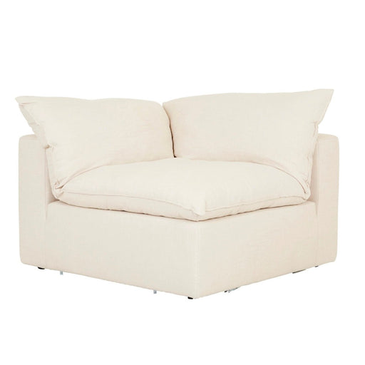 Madrid Retreat Corner Sofa - Oat Linen Weave - Biku Furniture & Homewares