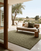 Mira PET Outdoor Rug – Olive - Biku Furniture & Homewares