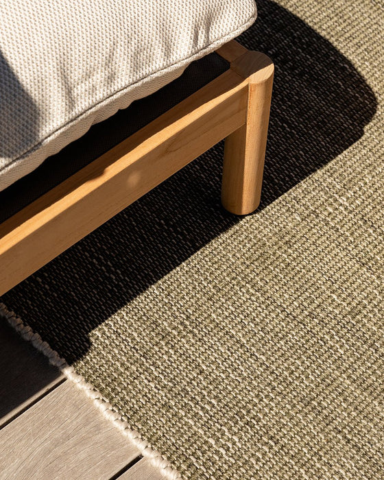 Mira PET Outdoor Rug – Olive - Biku Furniture & Homewares