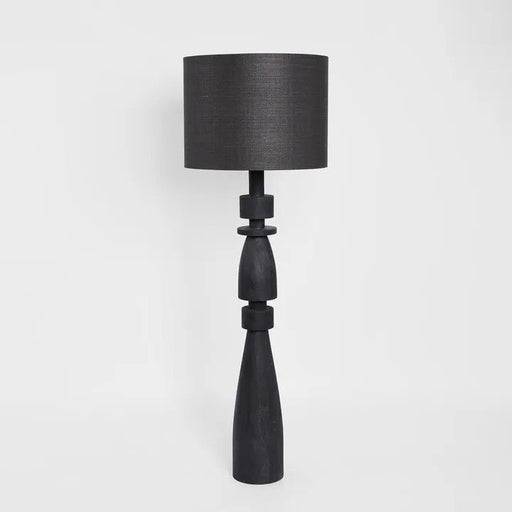 Monarc Wood Base Lamp - Biku Furniture & Homewares