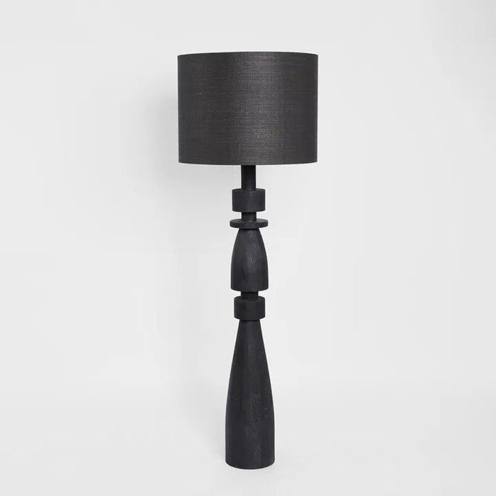 Monarc Wood Base Lamp - Biku Furniture & Homewares
