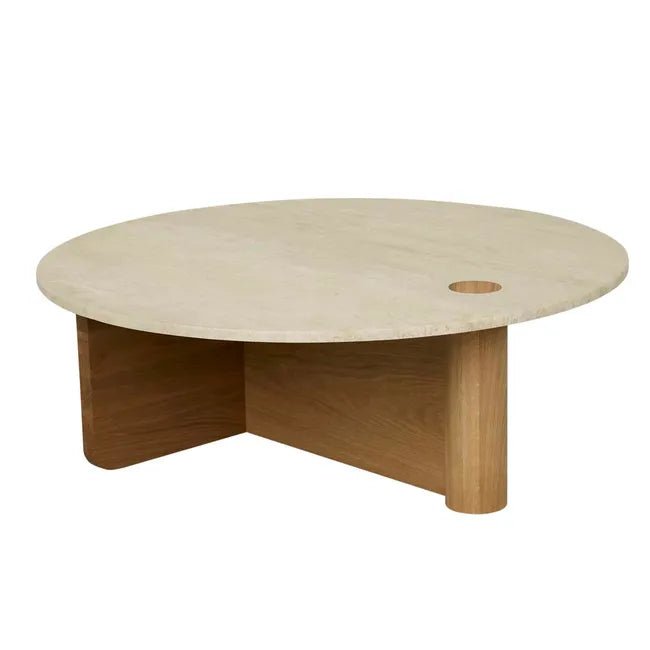 Natadora Pivot Marble Coffee Table - Biku Furniture & Homewares