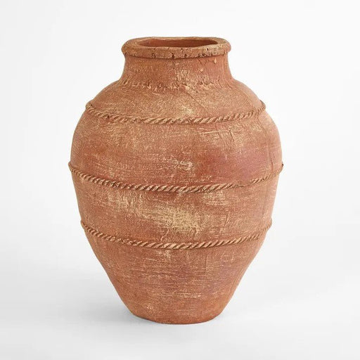 Niva Large Terracotta Vase - Biku Furniture & Homewares
