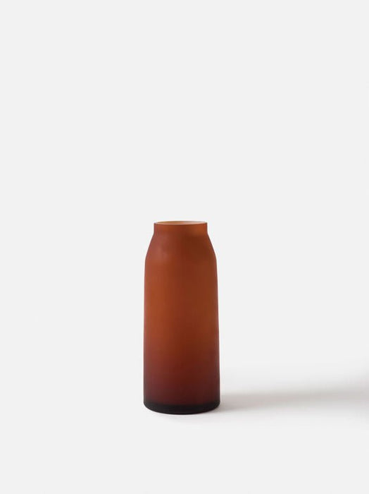 Otto Vase Amber L - Biku Furniture & Homewares