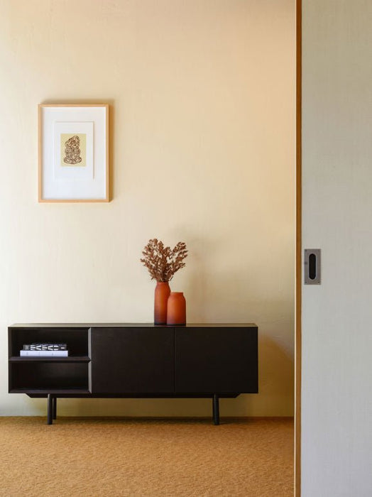 Otto Vase Amber L - Biku Furniture & Homewares