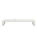Pier Curve Sunbed - White - White - Biku Furniture & Homewares