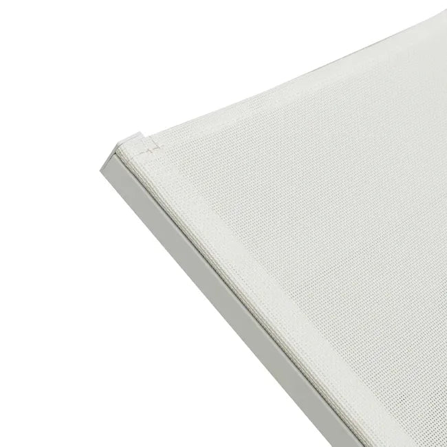 Pier Curve Sunbed - White - White - Biku Furniture & Homewares