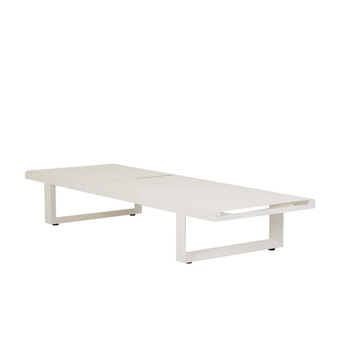 Pier Sleigh Sunbed - White - White - Biku Furniture & Homewares