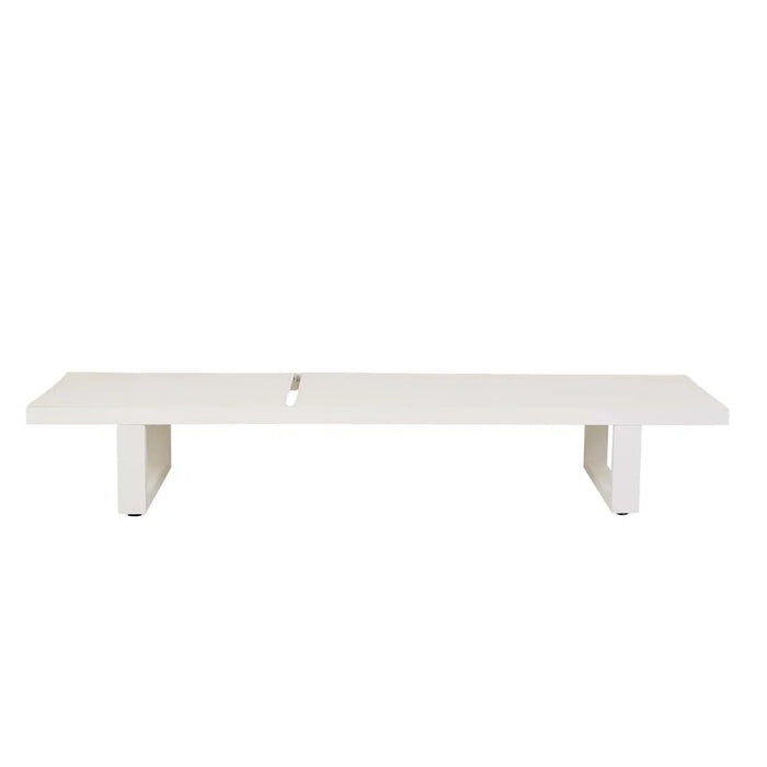 Pier Sleigh Sunbed - White - White - Biku Furniture & Homewares