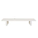 Pier Sleigh Sunbed - White - White - Biku Furniture & Homewares