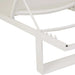Pier Sleigh Sunbed - White - White - Biku Furniture & Homewares