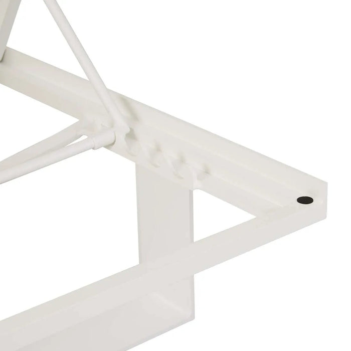Pier Sleigh Sunbed - White - White - Biku Furniture & Homewares