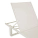 Pier Sleigh Sunbed - White - White - Biku Furniture & Homewares