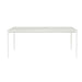 Portsea Classic Dining Tables - White Stone - White - Biku Furniture & Homewares