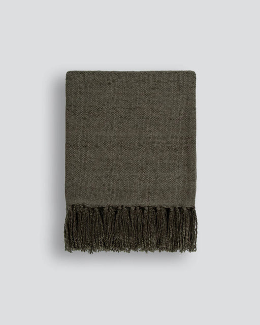 Riverside (Wool - Acrylic Mix) Throw - Biku Furniture & Homewares