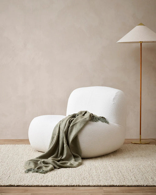 Riverside (Wool - Acrylic Mix) Throw - Biku Furniture & Homewares
