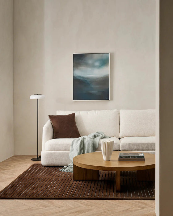 Rivus Chocolate Floor Rug - Biku Furniture & Homewares