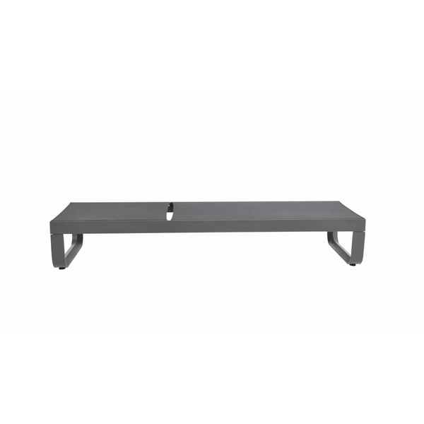 Pier Curve Sunbed - White - White