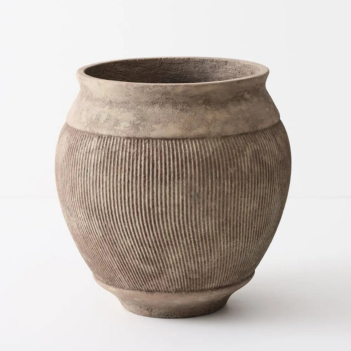 Sandstone Pot - Biku Furniture & Homewares