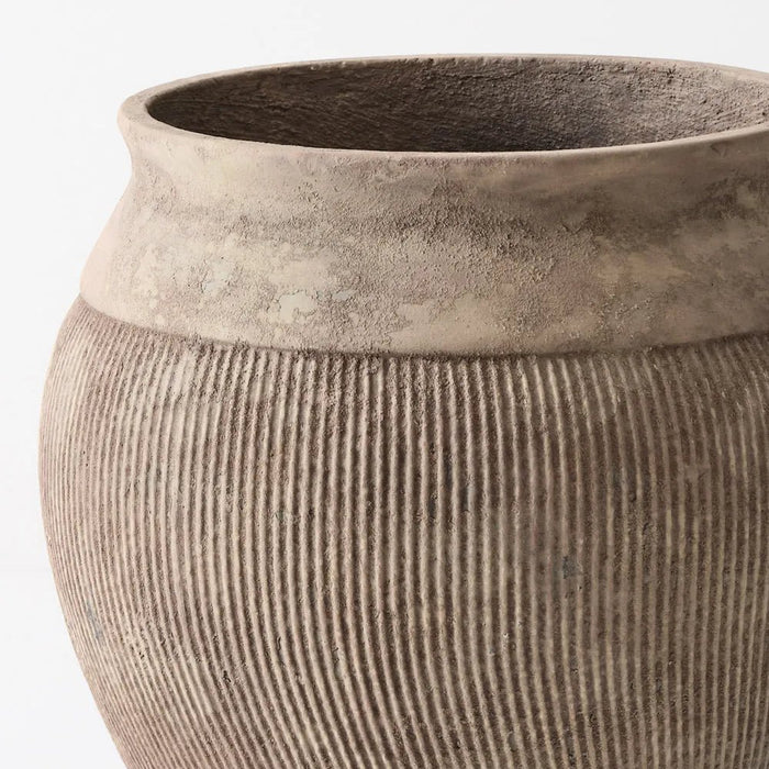 Sandstone Pot - Biku Furniture & Homewares