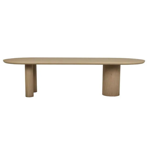 Seb Oval Dining Table - Oak - Biku Furniture & Homewares