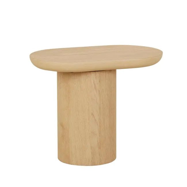 Seb Pedestal Side Table - Biku Furniture & Homewares