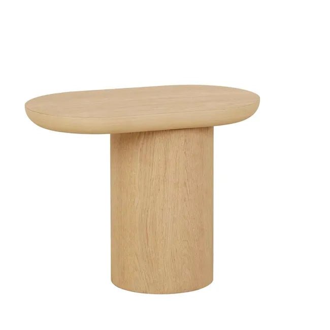 Seb Pedestal Side Table - Biku Furniture & Homewares