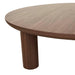 Seb Round Coffee Table - WALNUT - Biku Furniture & Homewares