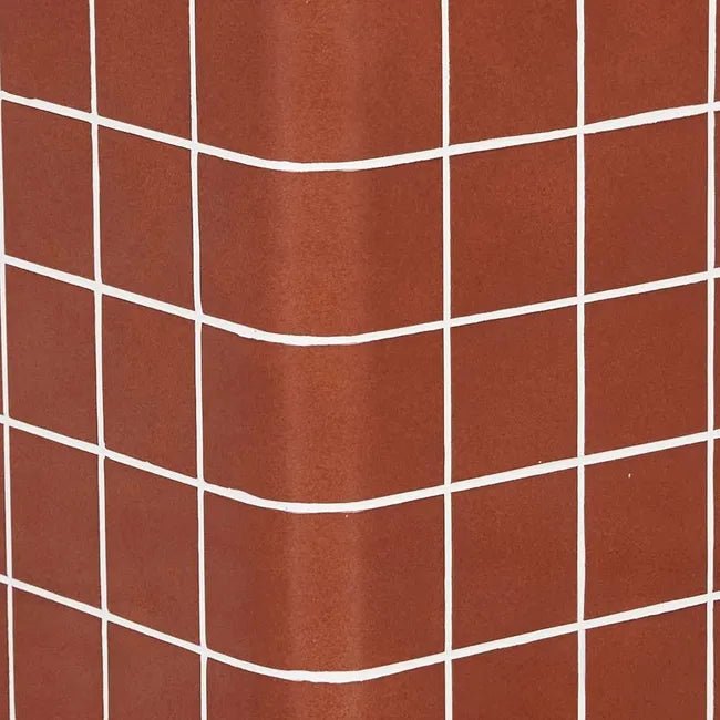 Seville Tiled Side Table 31 x 31 x 50cm - Biku Furniture & Homewares