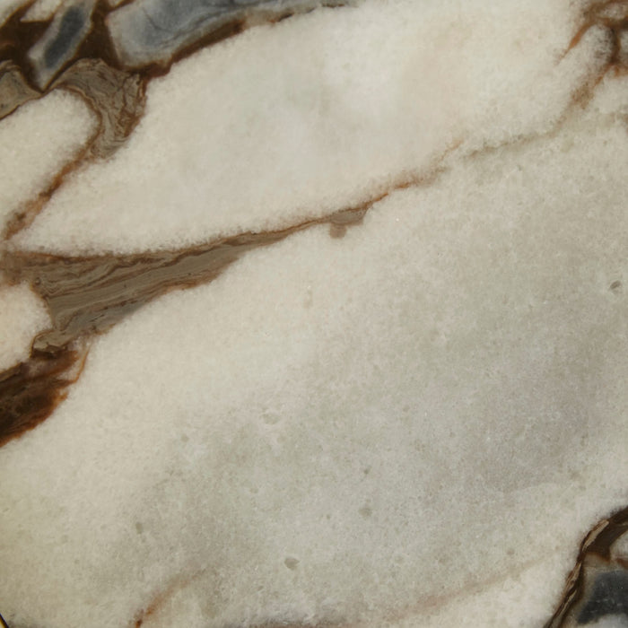 Elsie Bedside - Matt Ocean Marble - Shell