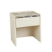 Elsie Bedside - Matt Ocean Marble - Shell