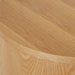 Oberon Crescent Bedside - Natural Ash