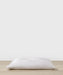 Silk Linen Flip Pillowcase – White - Biku Furniture & Homewares