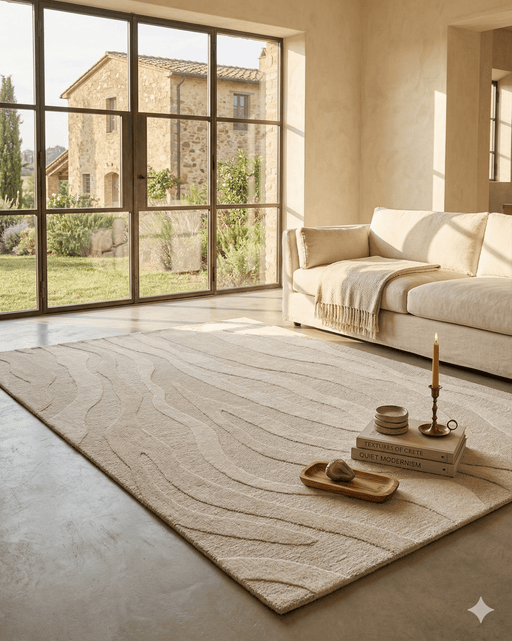 Solara Rug – Sand – 200 X 300cm - Biku Furniture & Homewares