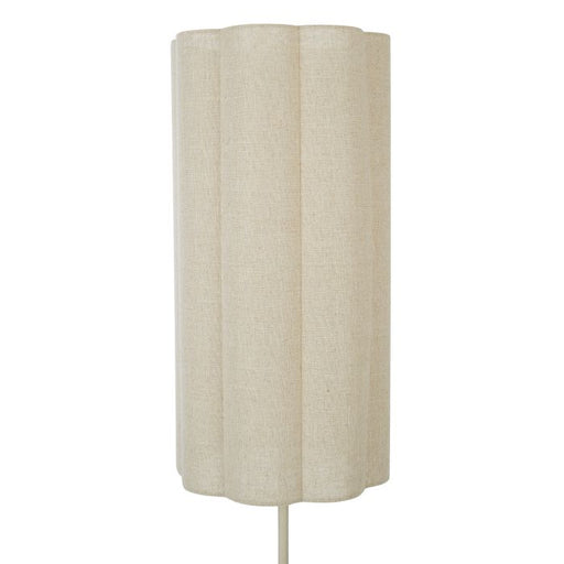 Solenne Linen Floor Lamp - Biku Furniture & Homewares