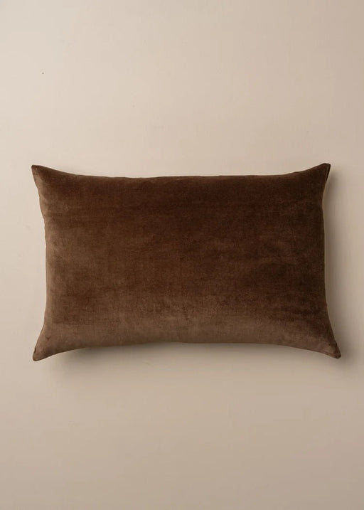 Sona Linen Velvet Cushion Lumbar - Biku Furniture & Homewares