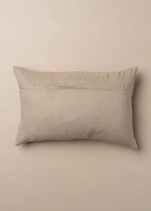 Sona Linen Velvet Cushion Square - Biku Furniture & Homewares