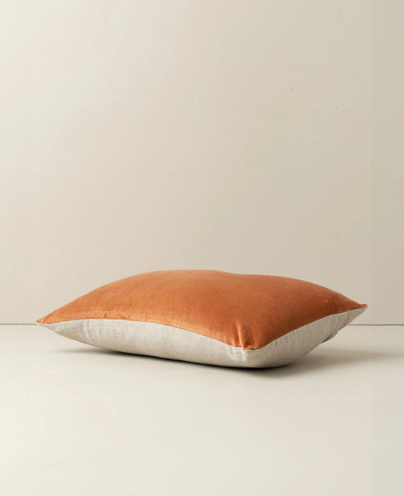 Sona Linen Velvet Cushion Square - Biku Furniture & Homewares