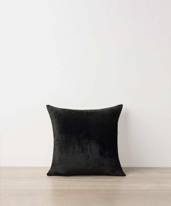 Talik Velvet Cushion Cover – Jet - Biku Furniture & Homewares