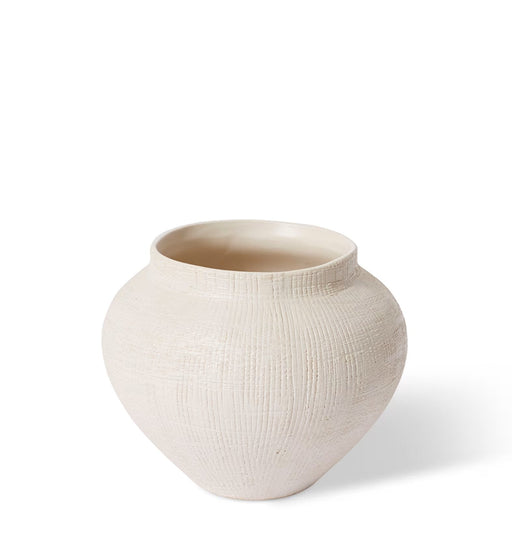 Toby Planter Burlap Small - Biku Furniture & Homewares
