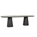 Valencia Dining Table - Charcoal Stone - Biku Furniture & Homewares