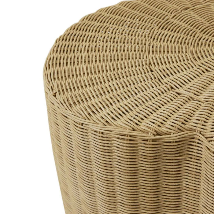 Wave Bloom Ottoman - Biku Furniture & Homewares