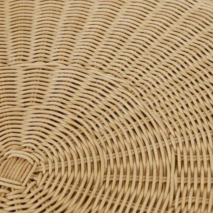 Wave Bloom Ottoman - Biku Furniture & Homewares