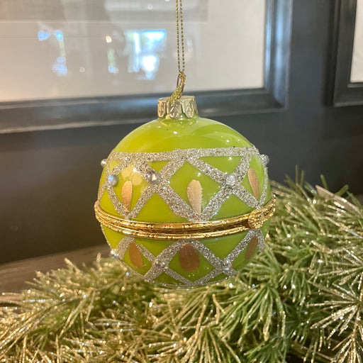 Pandoras Box Glitter Bauble